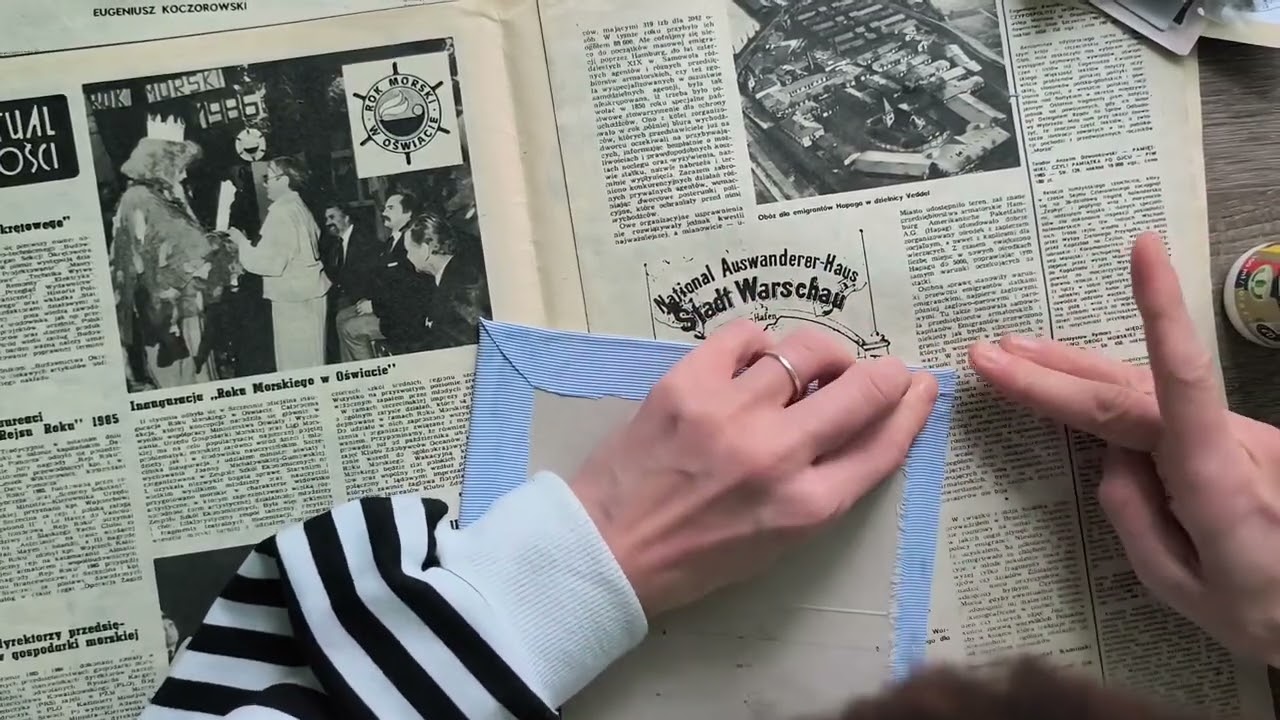 Jak zrobić Junk Journal bez szycia? Tutorial. 