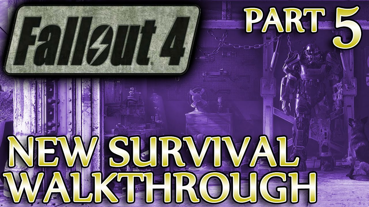 Ⓦ Fallout 4 New Survival Walkthrough ▪ Part 5, Shopping at Vault 81