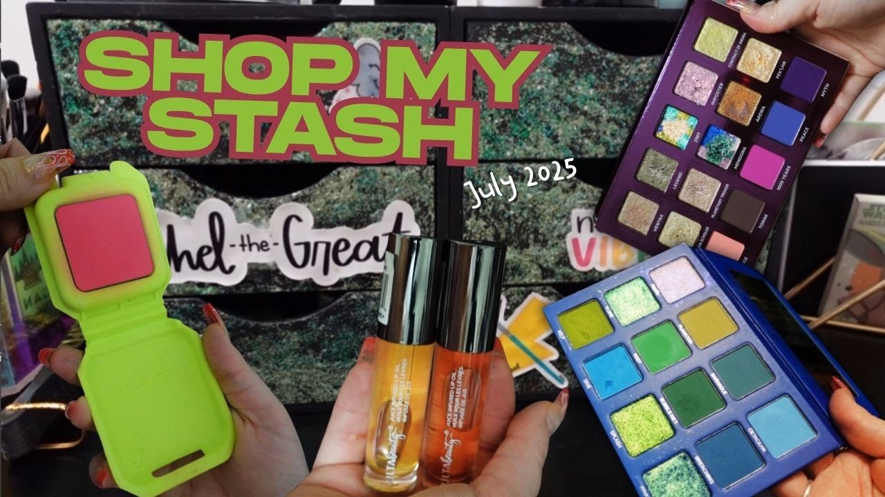 Monthly Makeup Refresh! which products made the cut for July 2025? | Shop My Stash