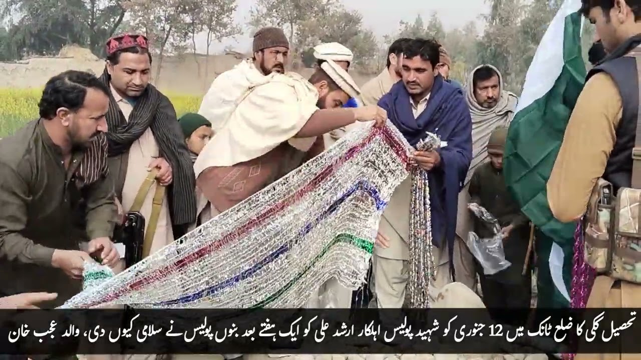 Why did Bannu police salute martyred policeman Arshad Ali Kaki a week later, father Ajab Khan asks