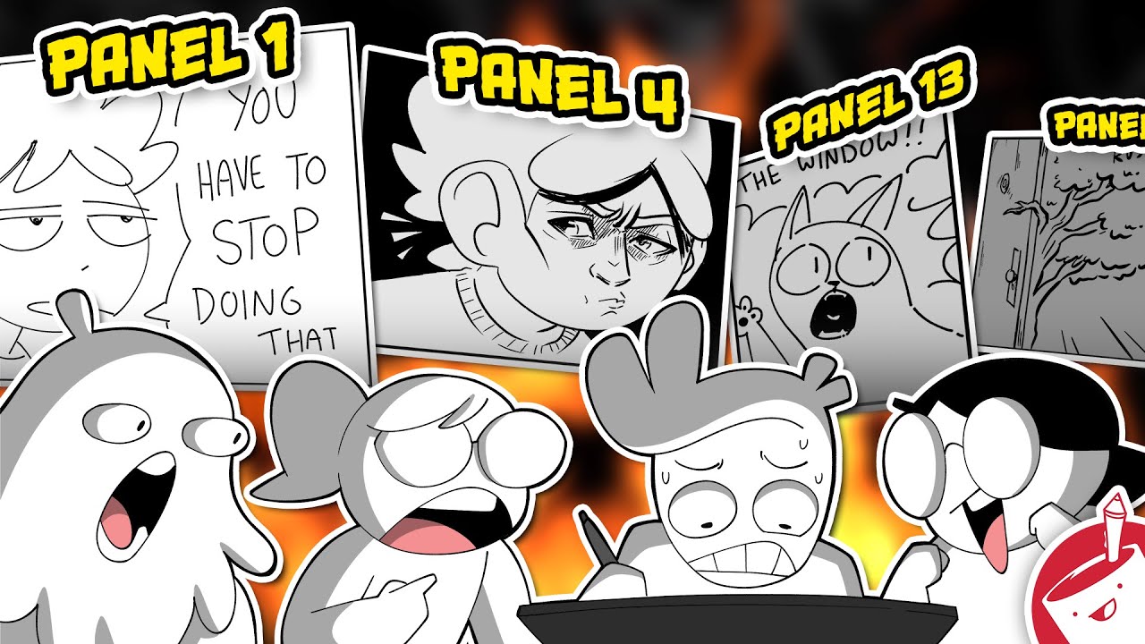 Drawing the LONGEST COMIC We Can in 2 HOURS