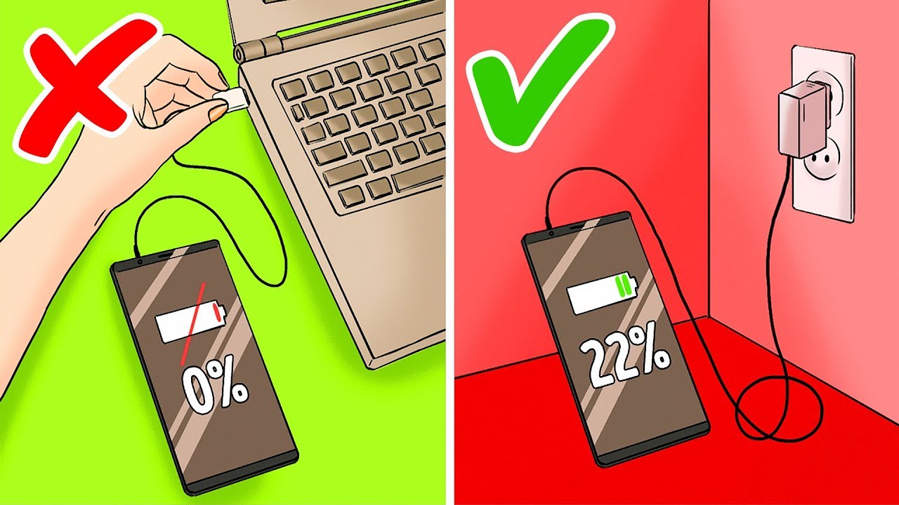 12 Erros que Você Comete ao Carregar seu Telefone