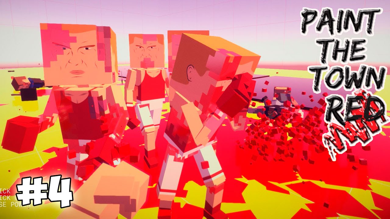 БЕЗУМНАЯ ТЕСТОВАЯ КОМНАТА SANDBOX (Paint the Town Red) 4 серия