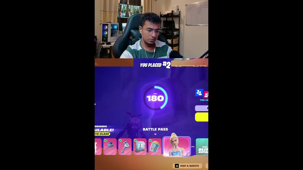 I like to grind on Fortnite reload