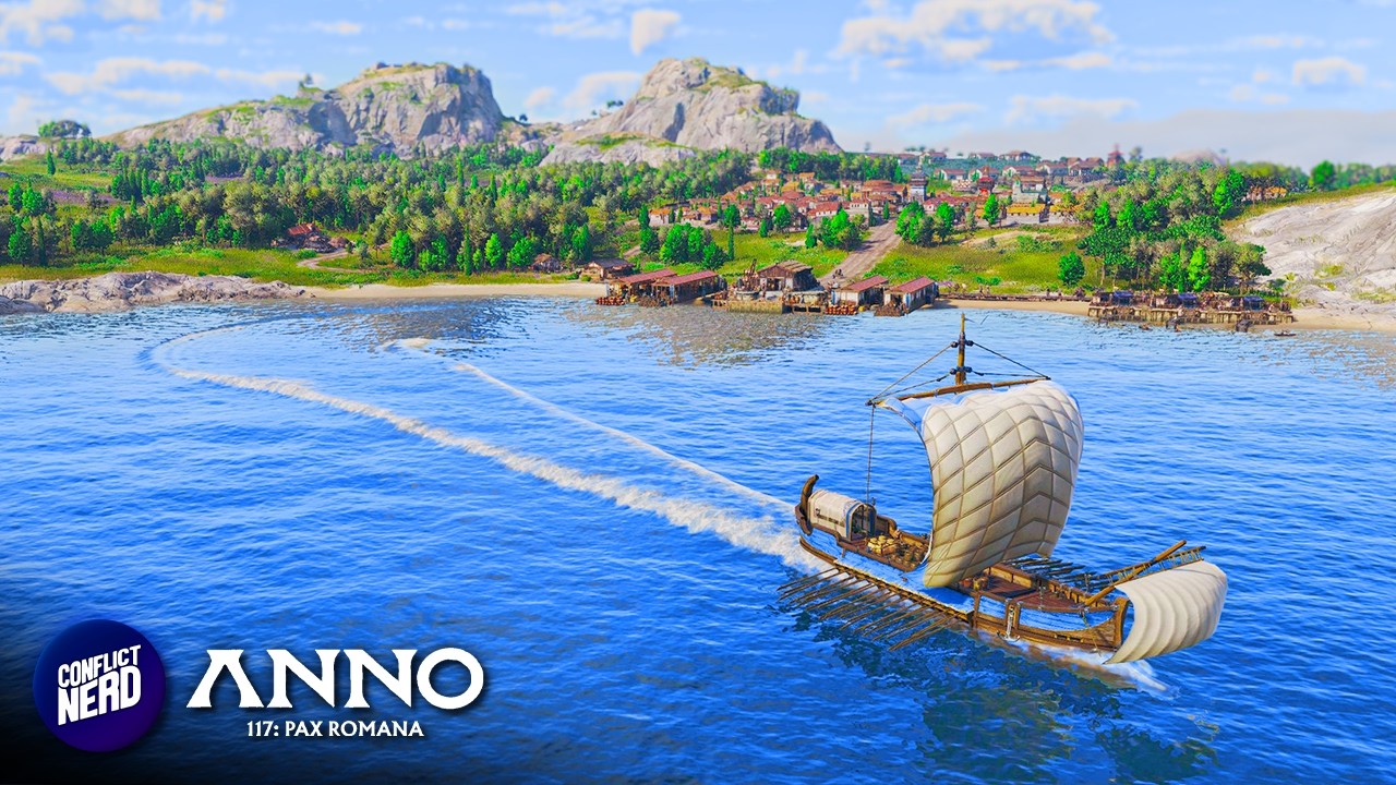 Establishing & Protecting Important Trade Routes &mdash; Anno 117 &mdash; Latium Endless Mode (#5)