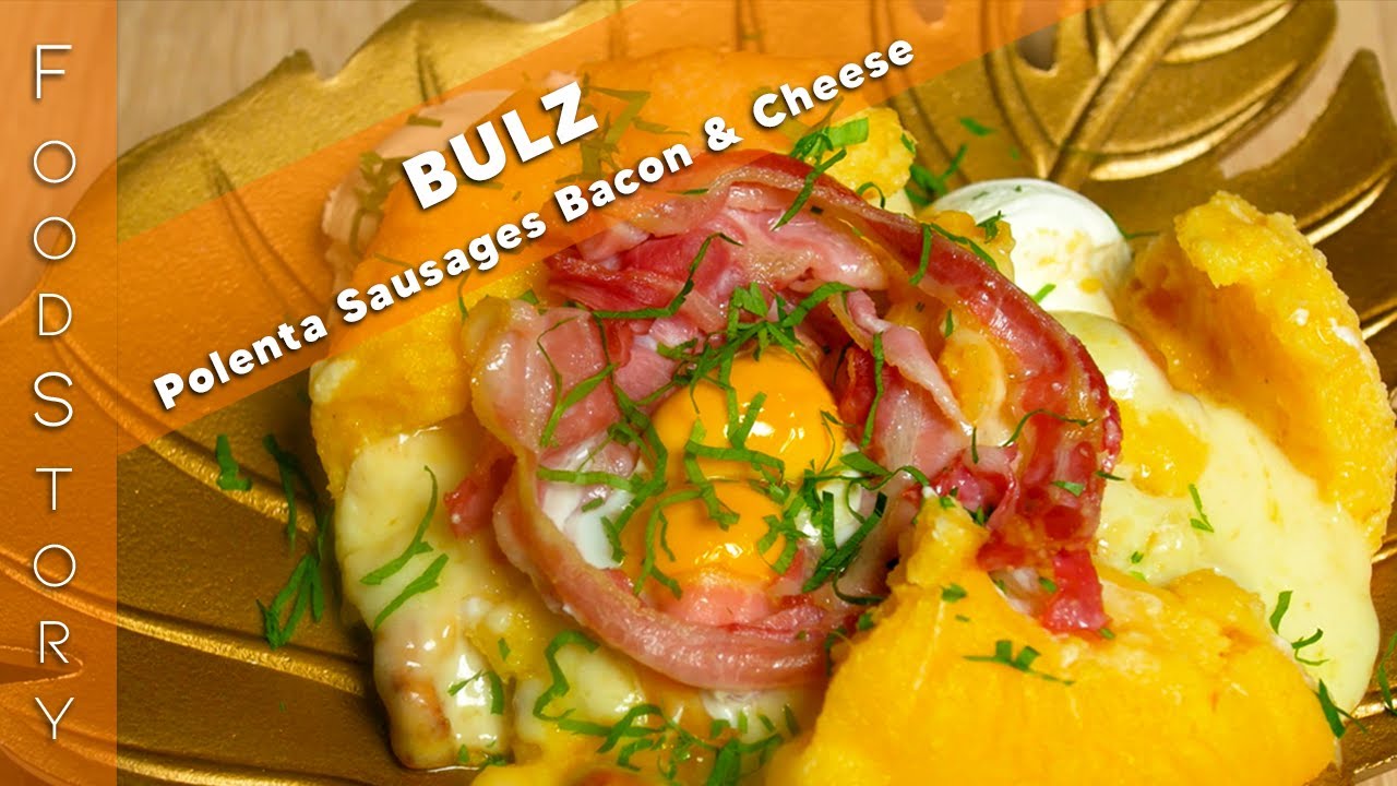 🍲 Bulz Rezept: Polenta, W&uuml;rstchen, Speck & K&auml;se 🍲