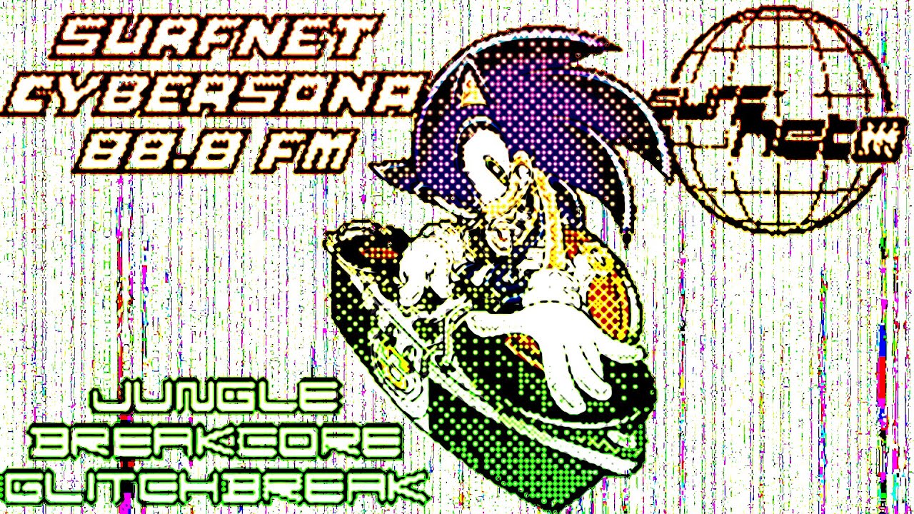 DID SOMEONE SAY [ANNOUNCEMENT] ?? cybersona 88.8 FM by SURFNET jungle/breakcore/glitchbreak radio