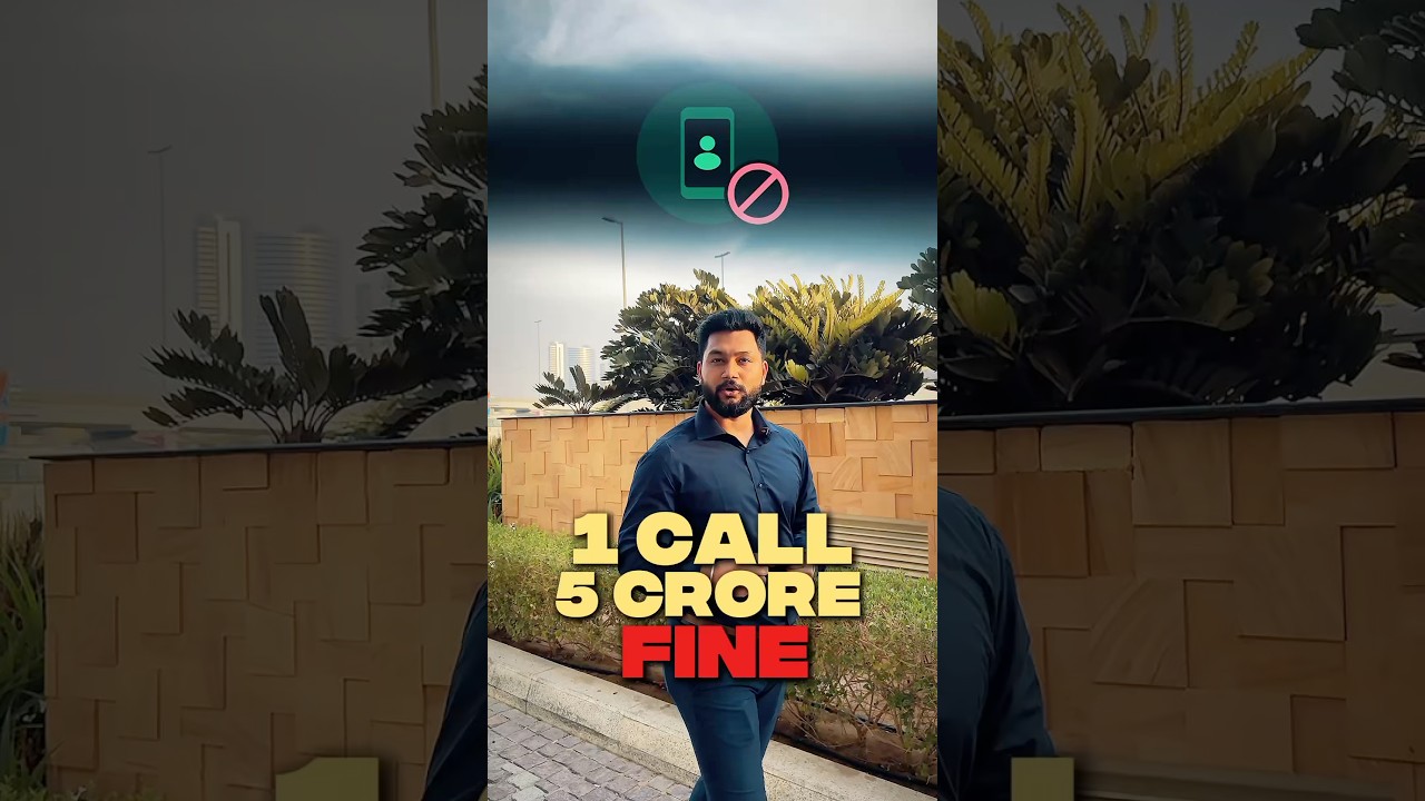 Don't use whatsapp call and video call in UAE 🇦🇪 #dubairealestate #dubai #india #invest #viral