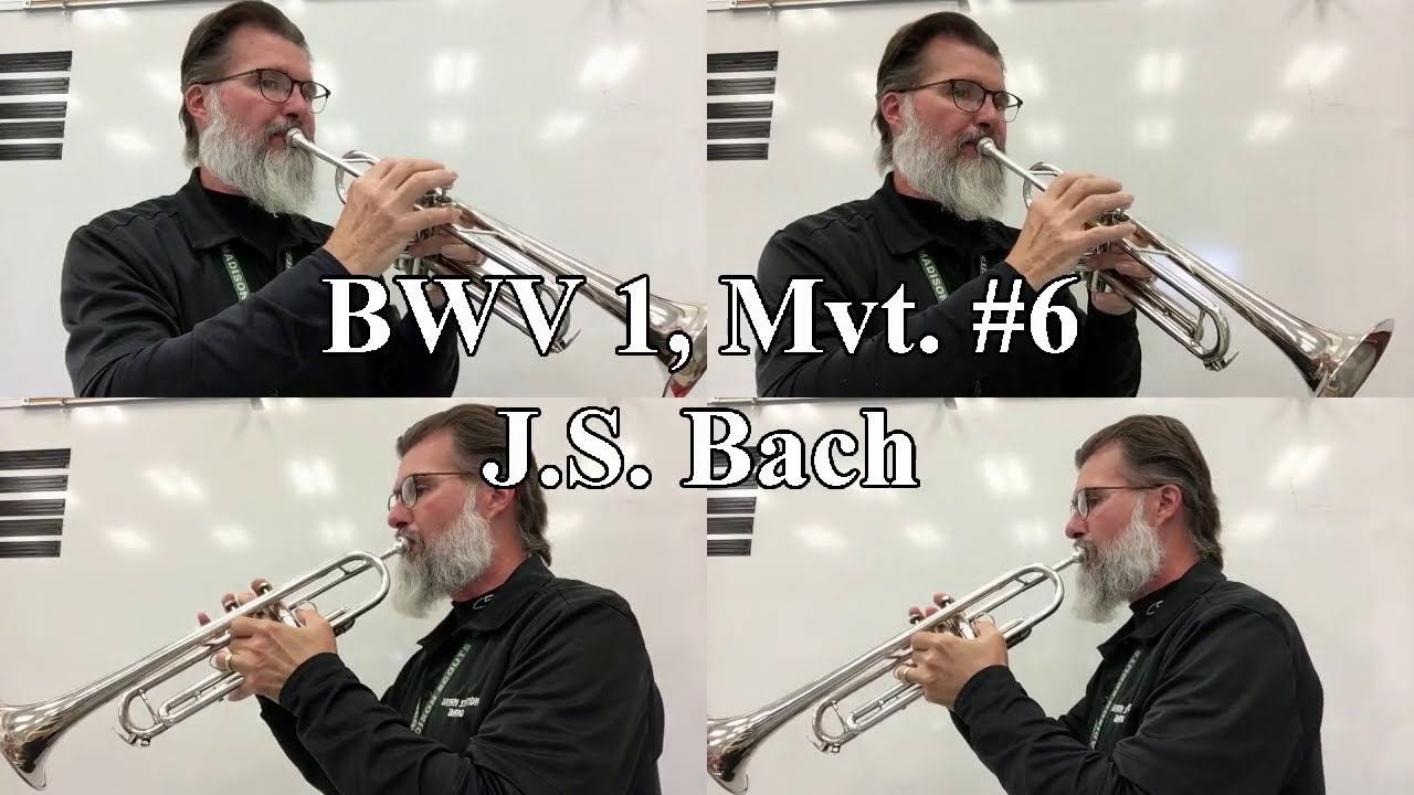 BWV 1, Mvt. #6  J.S. Bach