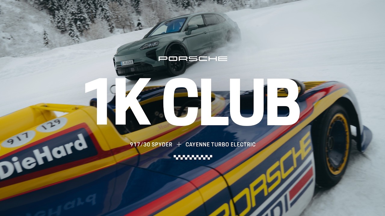 The 1k club | 917/30 Spyder and Cayenne Turbo Electric​