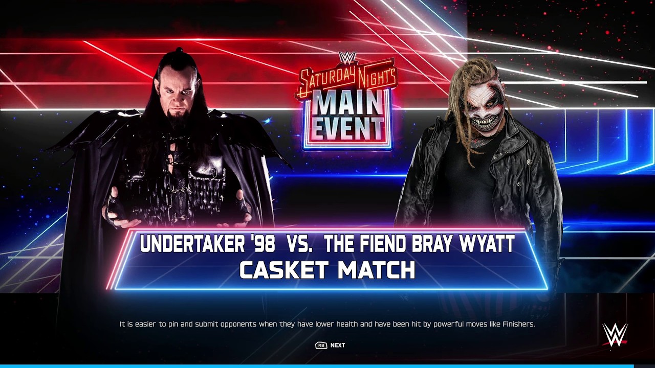 CASKET MATCH THE FIEND BRAY WYATT BRUTAL MATCH (DON'T MISS THE END) WWE 2K25
