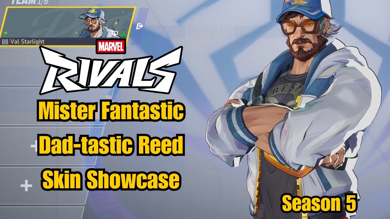 Mister Fantastic | Dad-tastic Reed Skin Showcase | Marvel Rivals Gameplay Season 5
