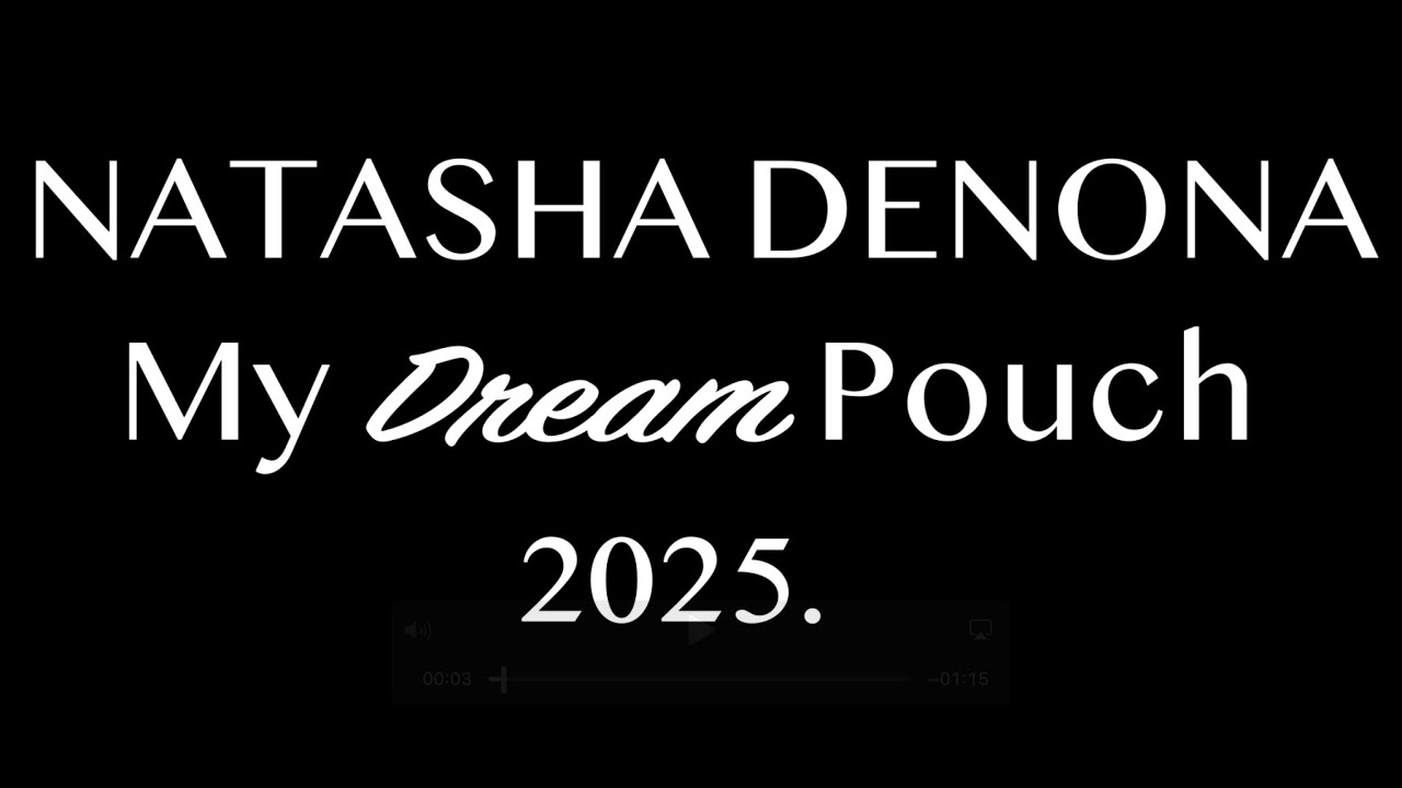 Natasha Denona My Dream Pouch 2025. AVAILABLE NOW. FULL-SPOILERS.