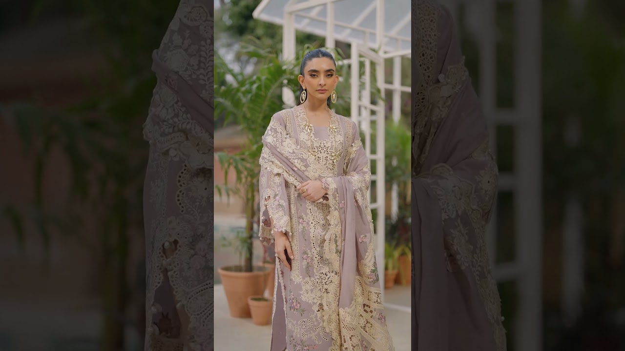 ELAF LUXURY LAWN 2025 | RAHA | PRODUCT VIDEO