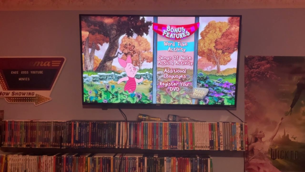 Menu walkthrough of Sing Along Songs Sing A Song With Pooh Bear And Piglet Too 2003 dvd