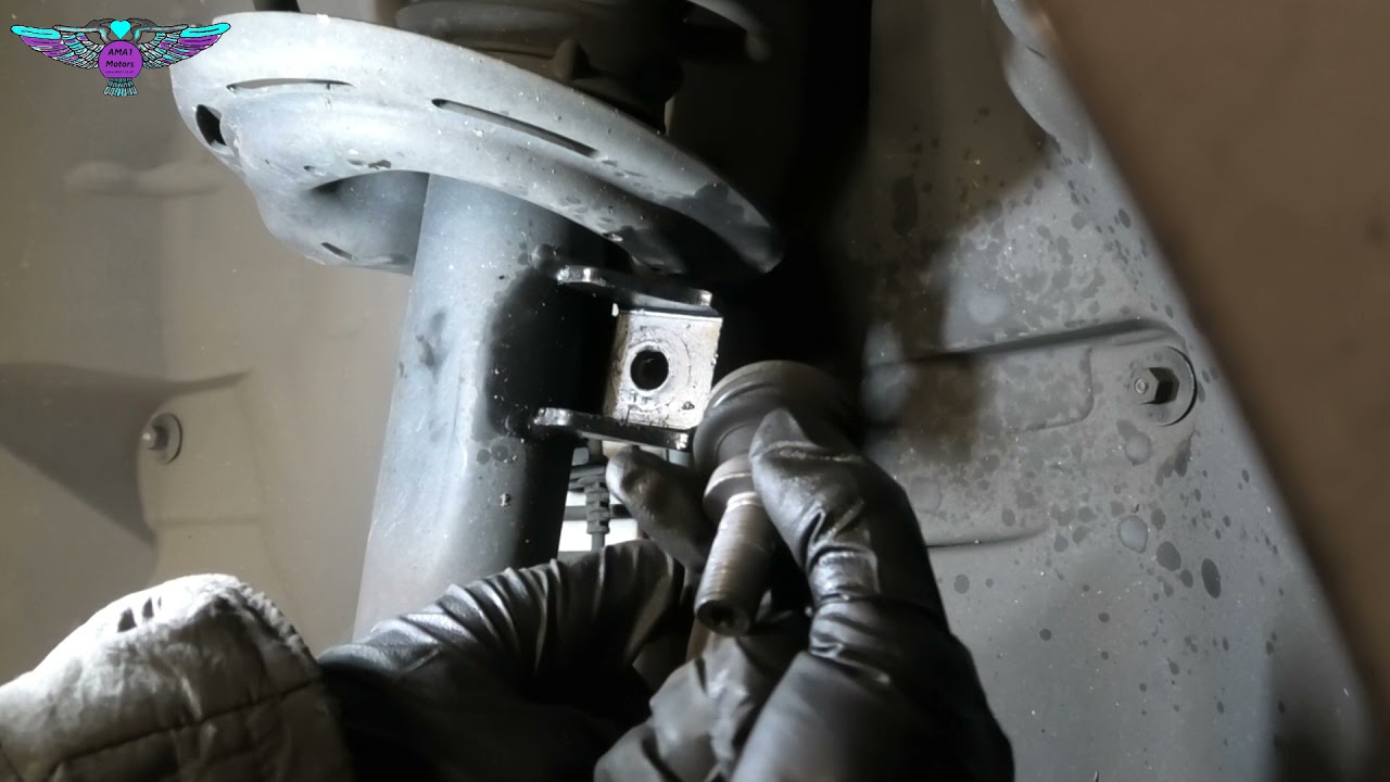 Mercedes w204 front antiroll bar stabilizer links replacement