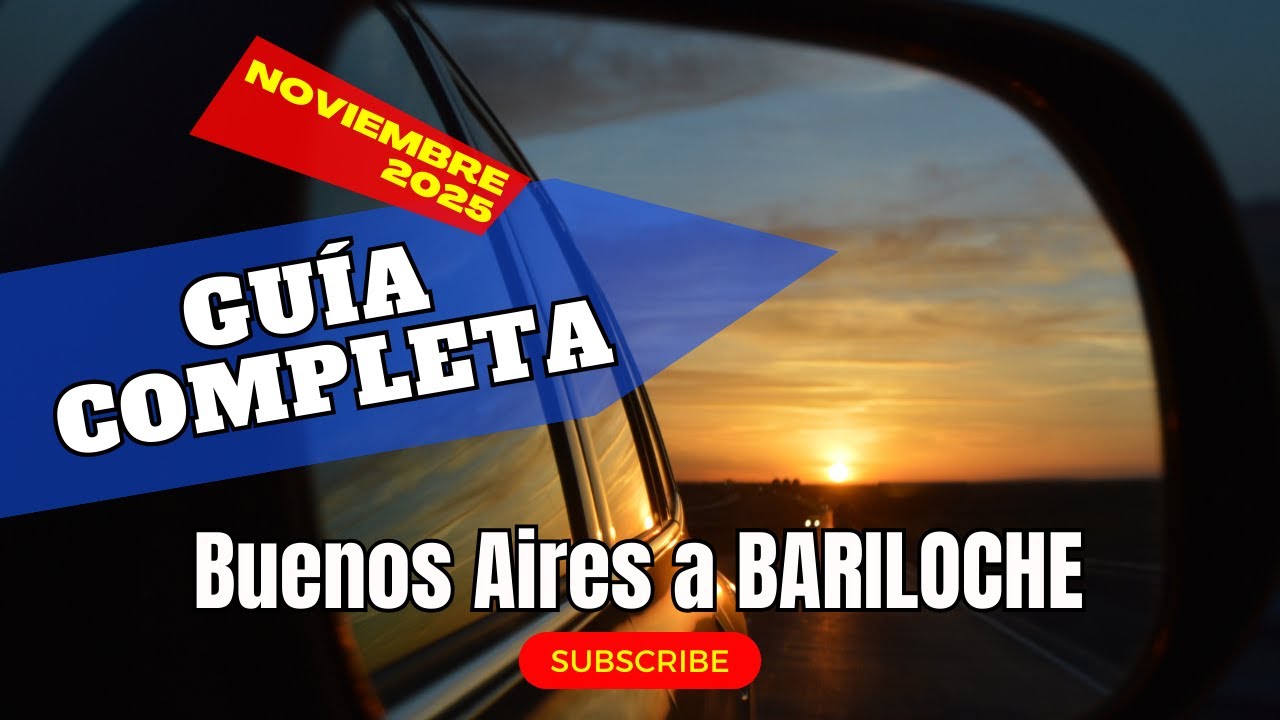 ¿RN3 o RN152? 🚗🤔 Probamos una nueva ruta hacia BARILOCHE (Actualización 2025) ar