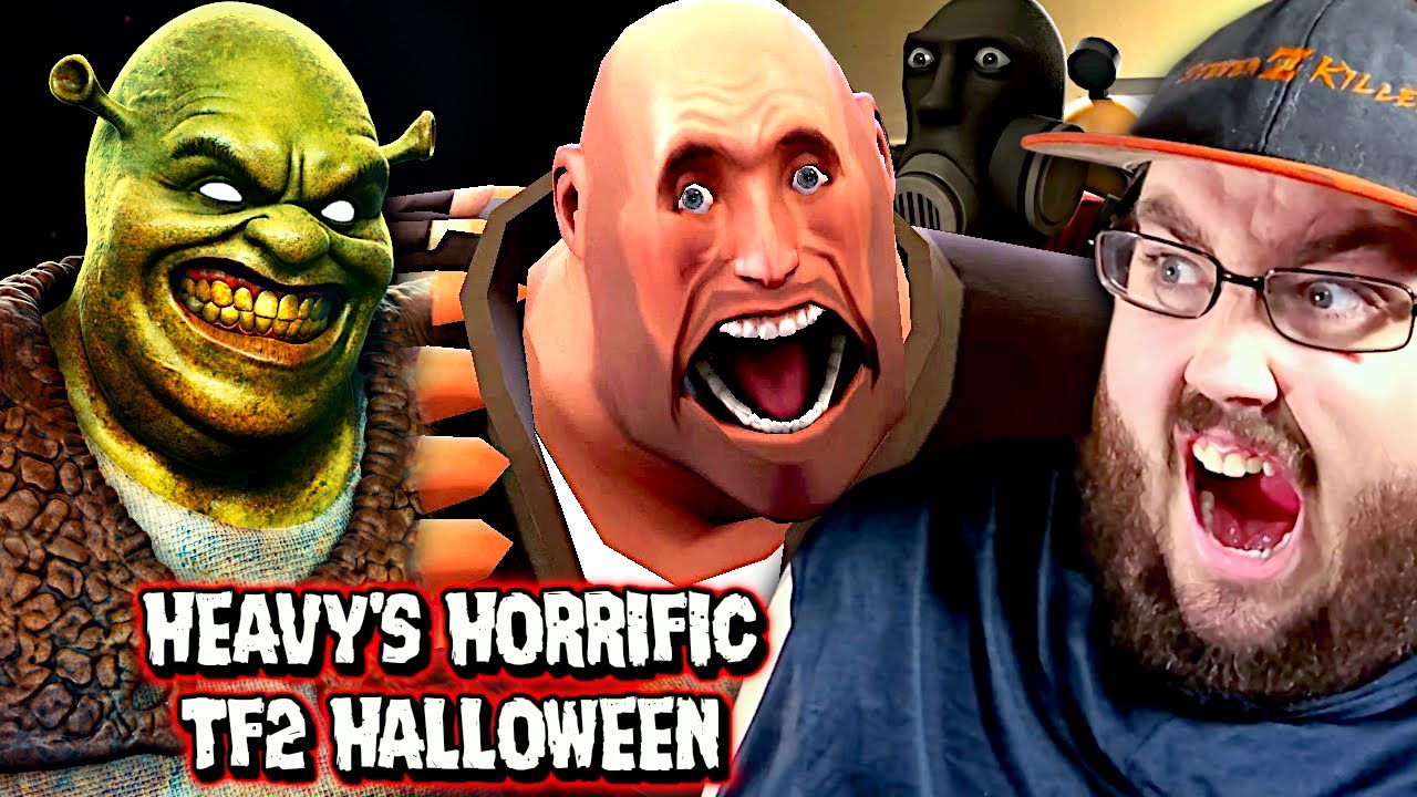 Ужасный Хэллоуин от Heavy 2014 (SFM) + Heavy и озорной Манн в маске! УЖАСНАЯ РЕАКЦИЯ TF2!!!