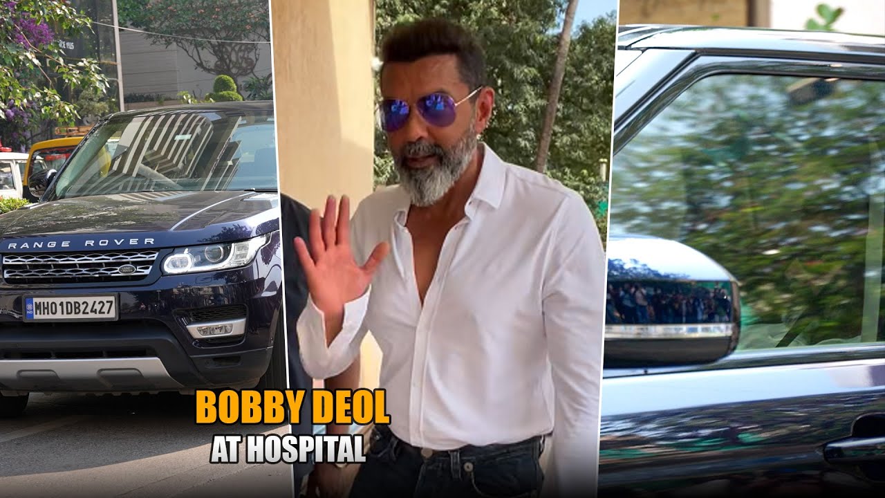 Bobby Deol Spotted at Breach Candy Hospital to Check on His Father, Veteran Actor Dharmendra