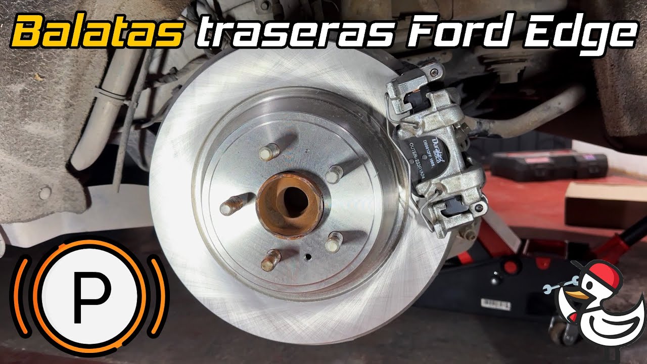 Cambio de balatas traseras Ford Edge 2015 (Freno delectrónico)