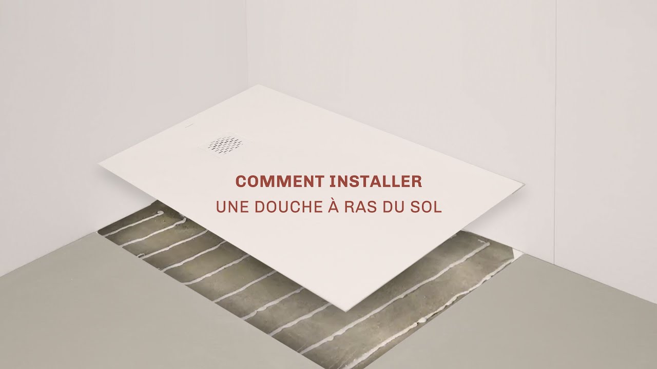Comment installer un receveur de douche &agrave; ras du sol [&Eacute;tape par &Eacute;tape ]