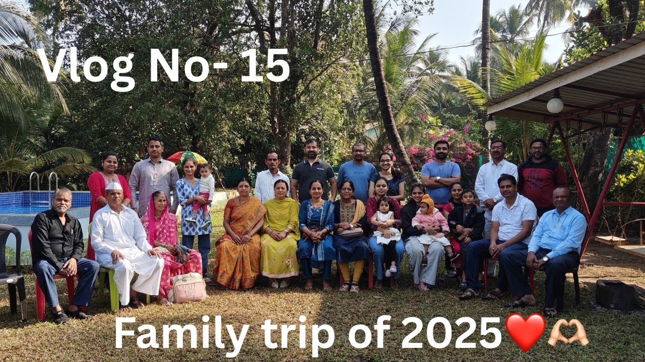 Konkan + Family = Unlimited Happiness 🌊❤️ Vlog No-15 | Nagav Beach
