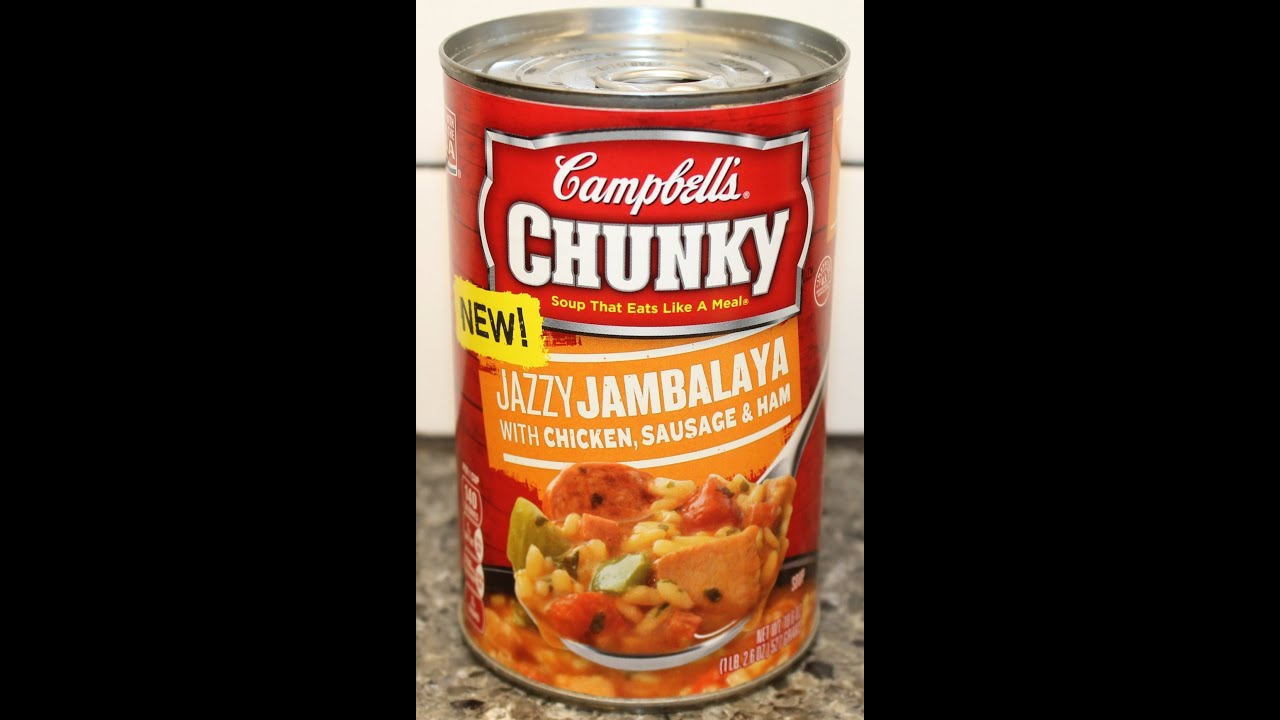Campbell's Chunky Soup: Jazzy Jambalaya Review