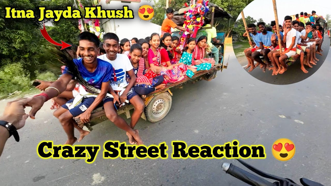 Shivratri Mela Special Crazy Street Girl Reaction MT15 😍 Cute Boys bahut jyada emotional Ho Gaya 🥺❤️