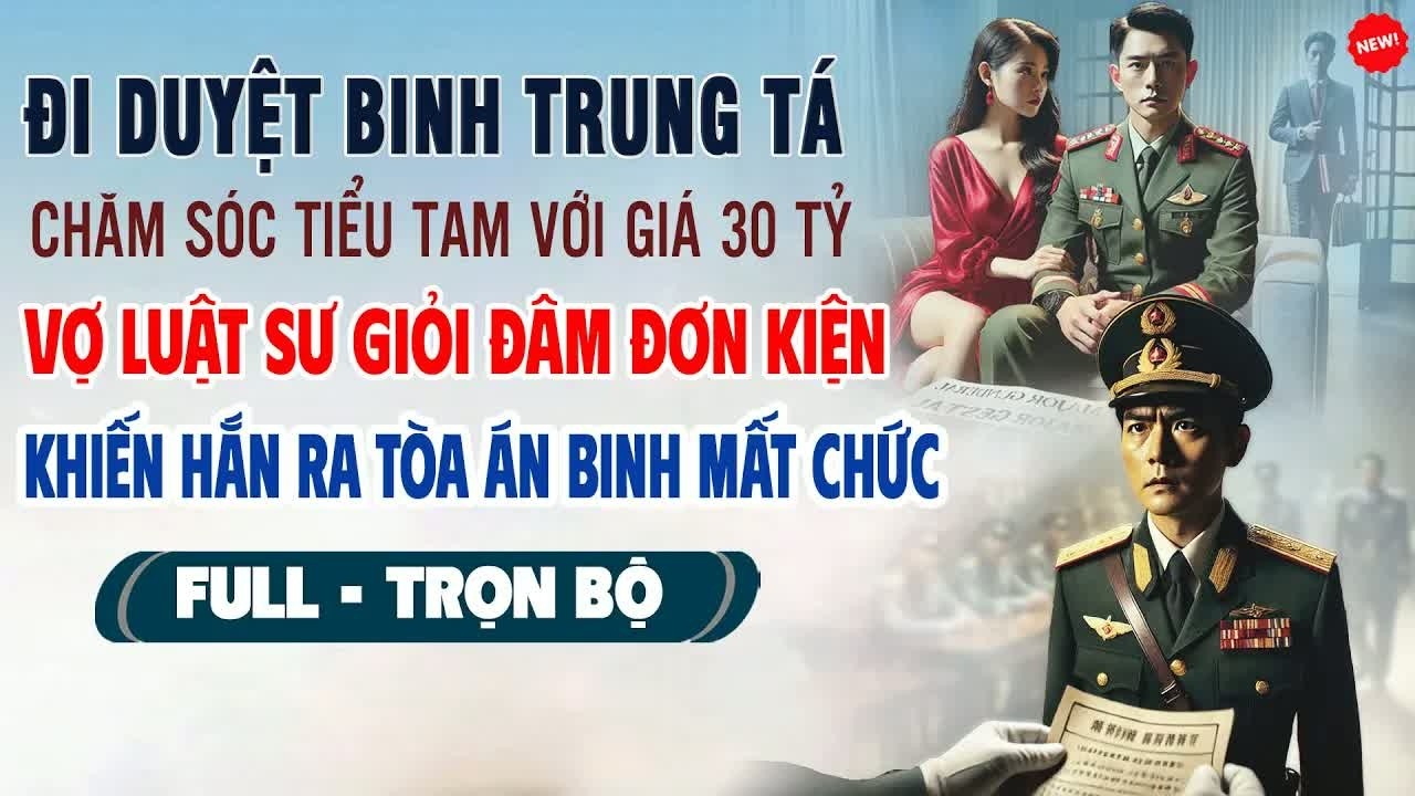 Trong buổi duyệt binh, trung tá bỏ mặc vợ chăm bố già 30 tuổi, cú phản đòn sau đó khiến hắn hầu tò