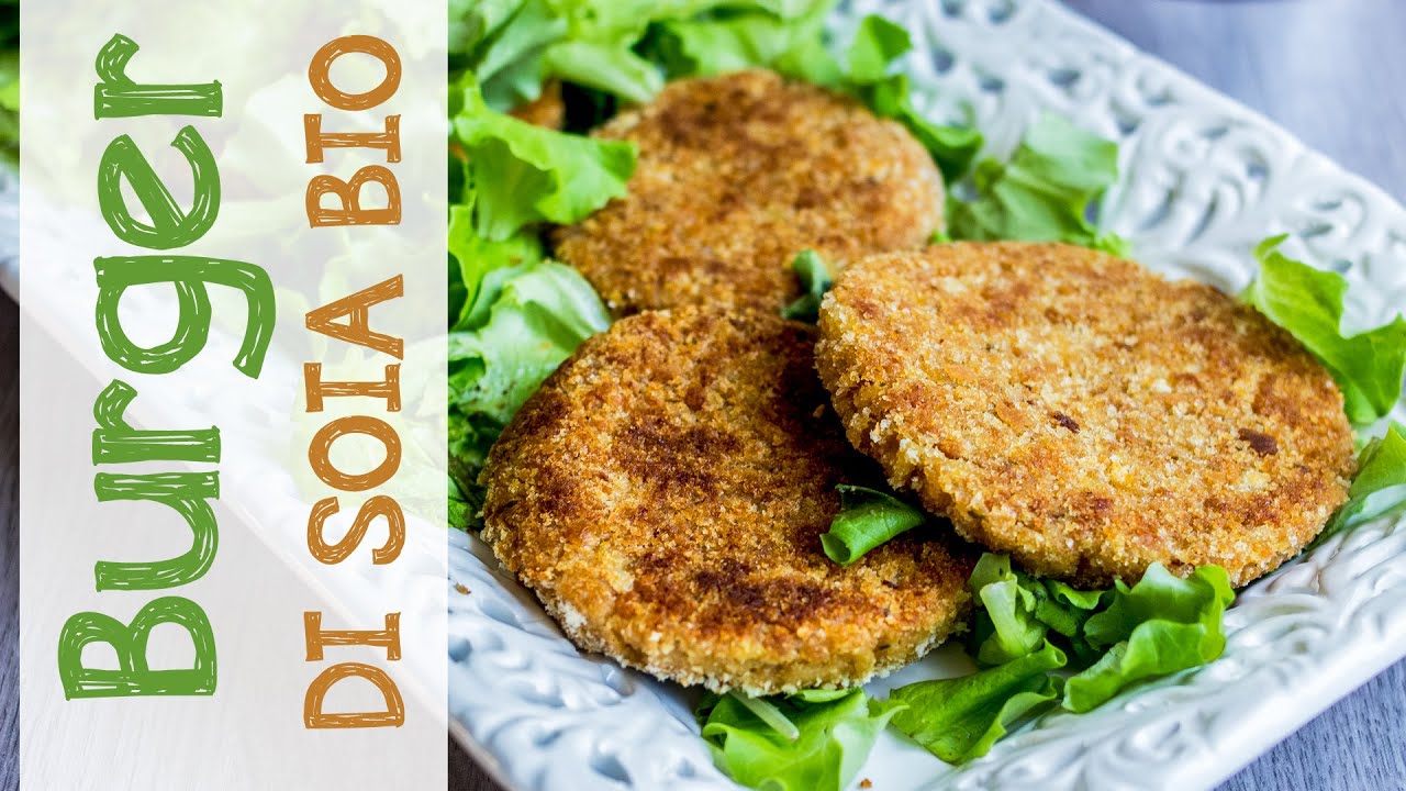 BURGER DI SOIA fatti in casa, FACILI, PROTEICI e LIGHT perfetti per la CENA | Vegan burger recipe