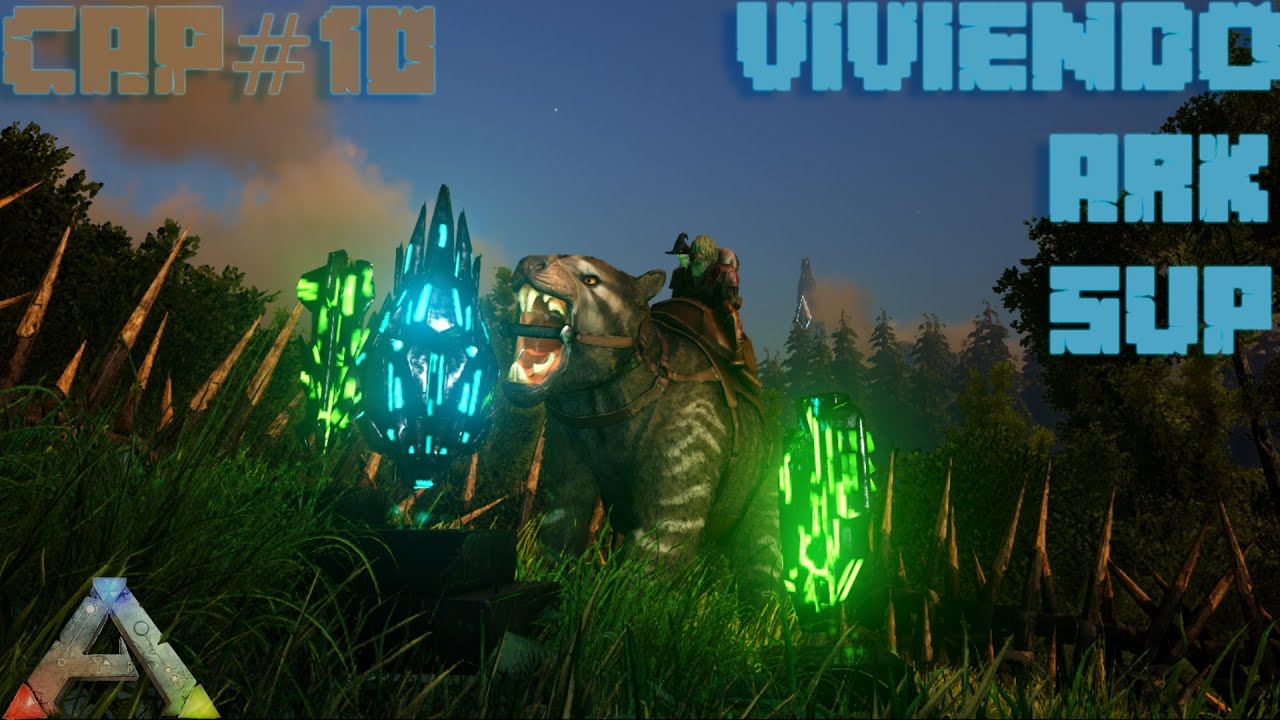 ARTEFACTOS, CUEVAS Y NUESTRO THYLA MAMADISIMO! SUP-ARK-VIVIENDO CAP #10 CONSEGUIMOS LOS ARTILUJIOS!!