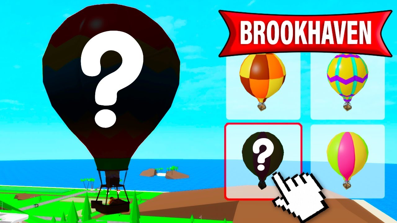 LES SECRETS DE LA MONTGOLFI&Egrave;RE SUR BROOKHAVEN ROBLOX