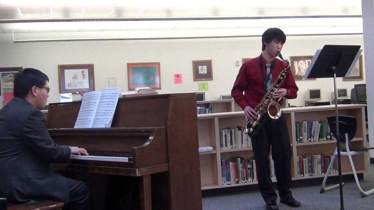Sonata in c minor by G.P.Telemann (Tenor Sax District Solo/Ensemble 2012)