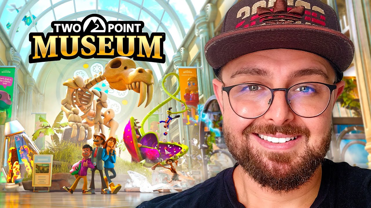 LANÇOU! A Primeira Gameplay de TWO POINT MUSEUM!