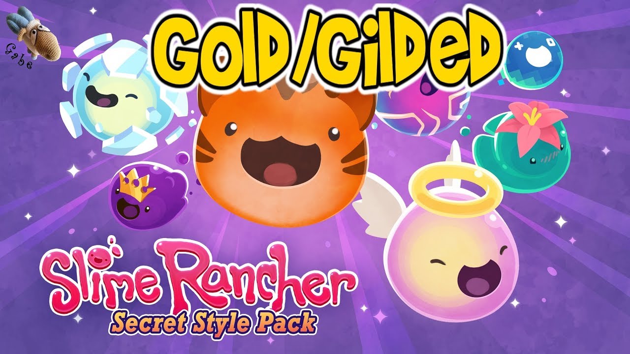 Slime Rancher Secret Styles - Gold/Gilded