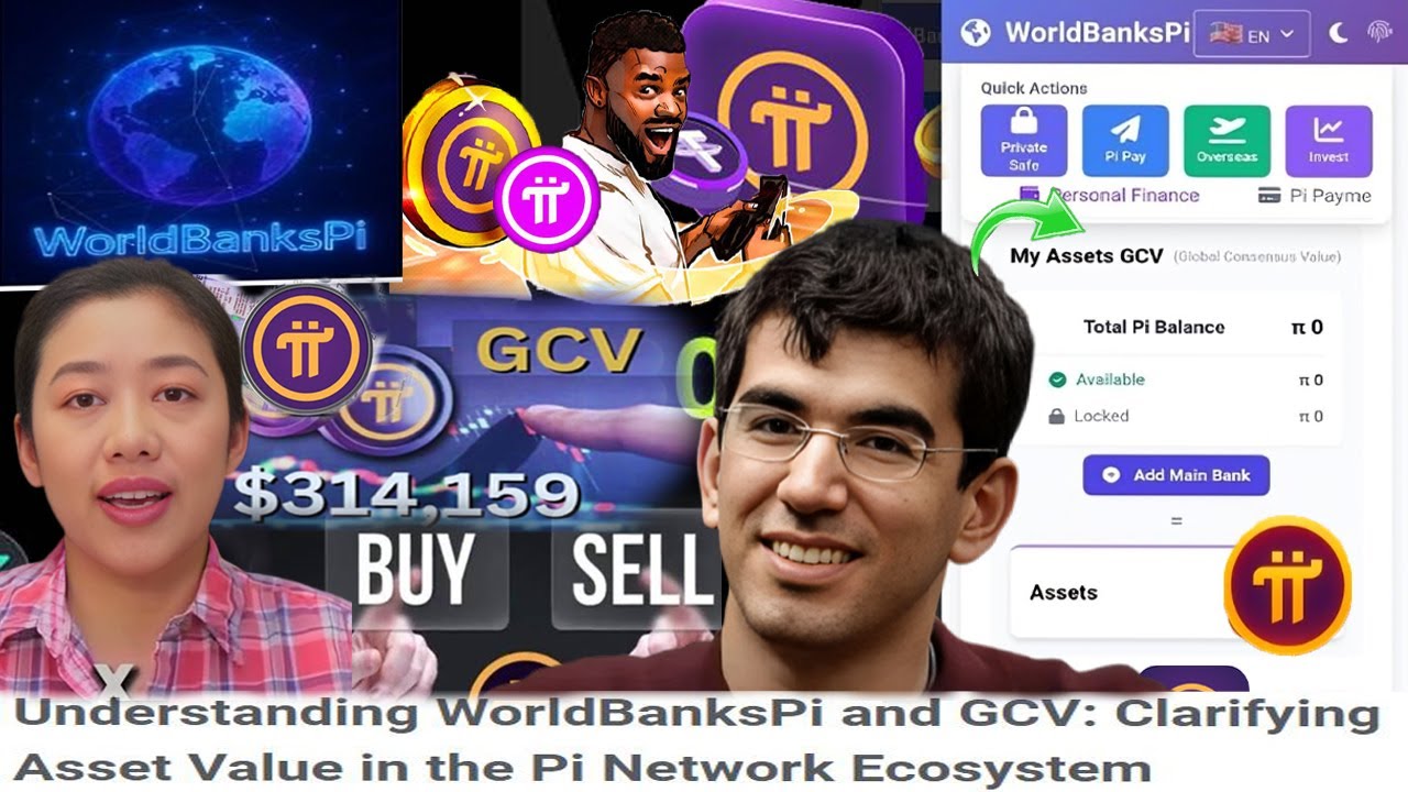 Finally✅Understanding WorldBanksPi and GCV 314🚀Clarifying Asset Value in the Pi Network Ecosystem💰