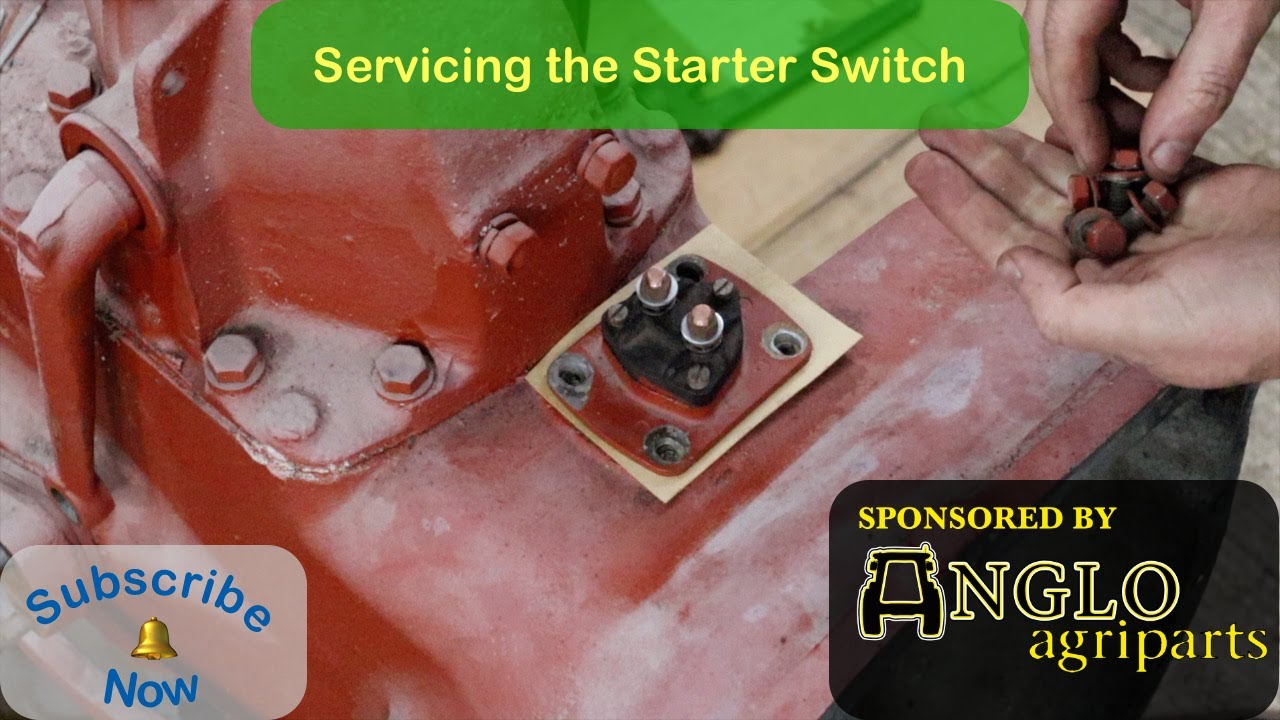#115 Ferguson TED20 - Servicing the Starter Switch - with Anglo Agriparts