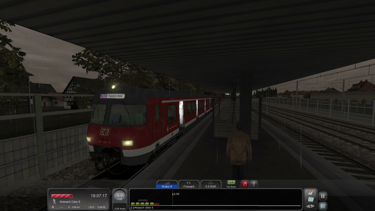 BR 420 A Stormy Day - Munich to Augsburg - DB BR 420 - Train Simulator 2021