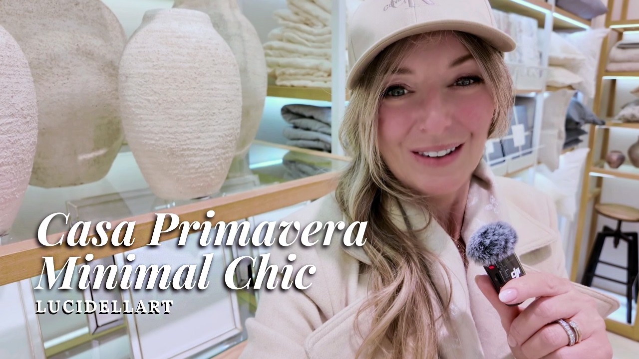 La casa in Primavera - Decoriamo la Casa assieme - Shopping da Zara Home #lucidellart