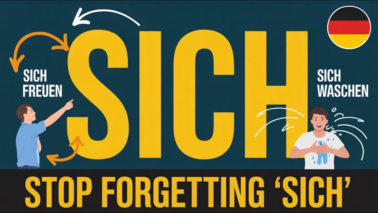 The 'Self' Secret: How to Use German Reflexive Verbs 📚 Learn German easily