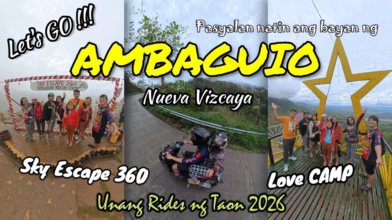Meron palang ganito sa AMBAGUIO, Nueva Vizcaya ! : Unang Ride ng 2026