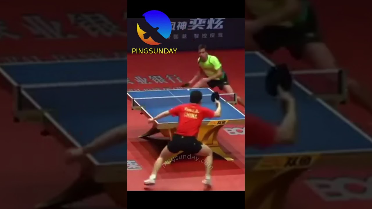 Hugo too fast for Fan Zhendong 