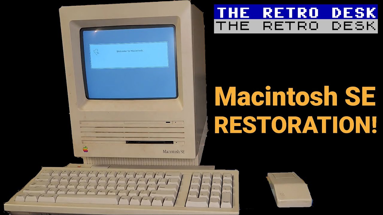 Mac SE RESTORATION!