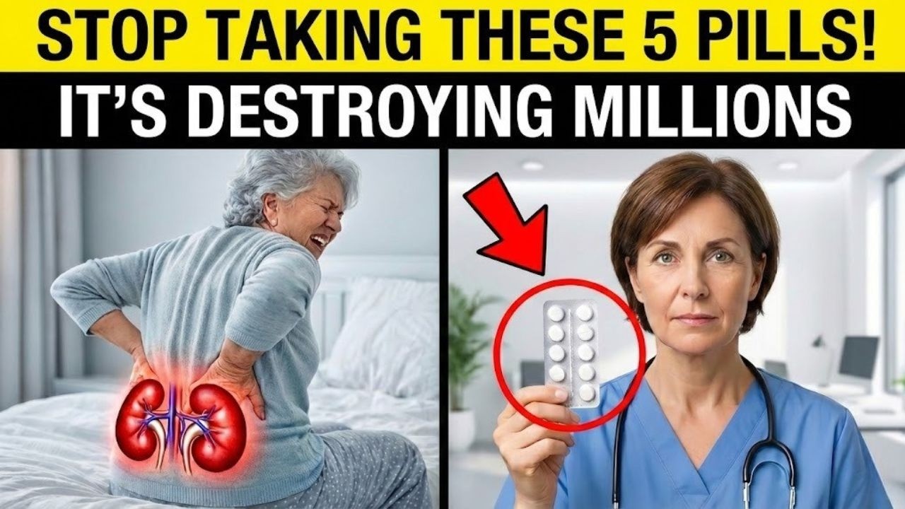 Nephrologist Warns: 5 Common Medications That May Harm the Kidneys in Older Adults