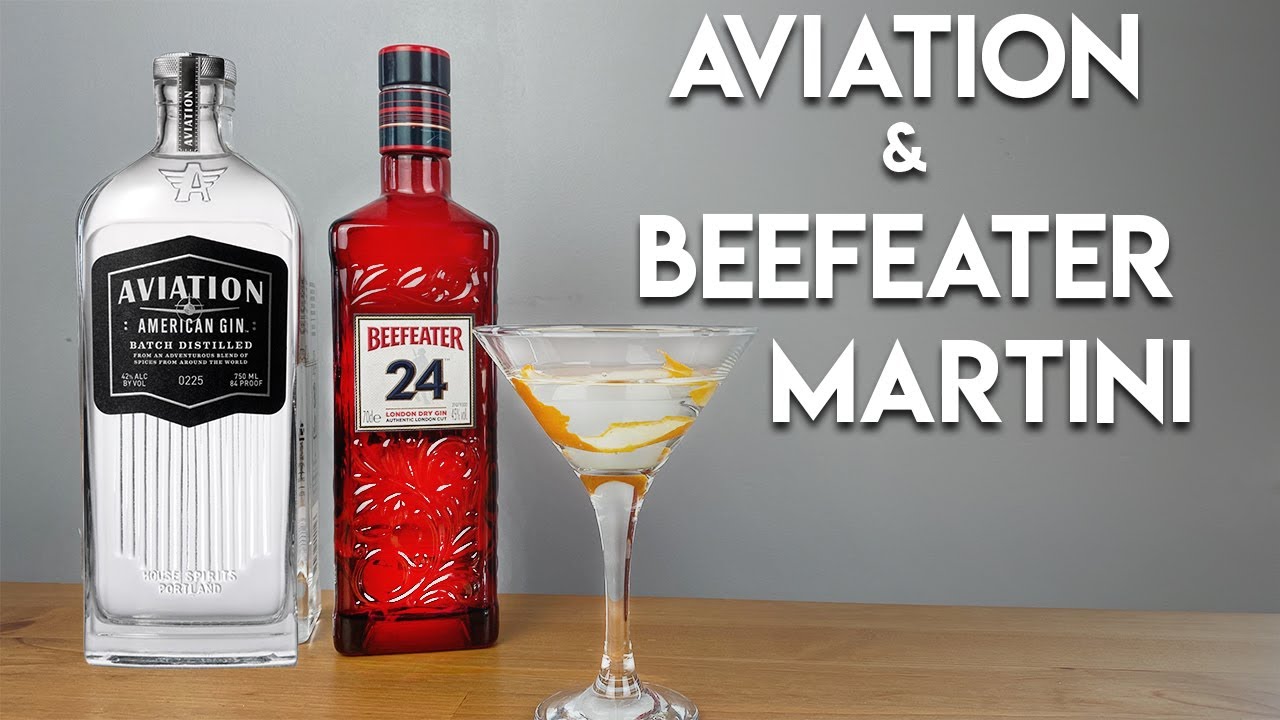 Aviation American Gin & Beefeater 24 Martini !!!!!