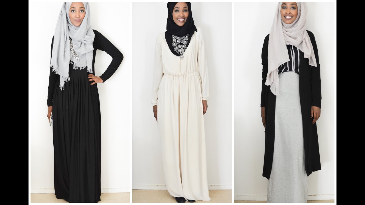 Maxi Dress Hijab Lookbook