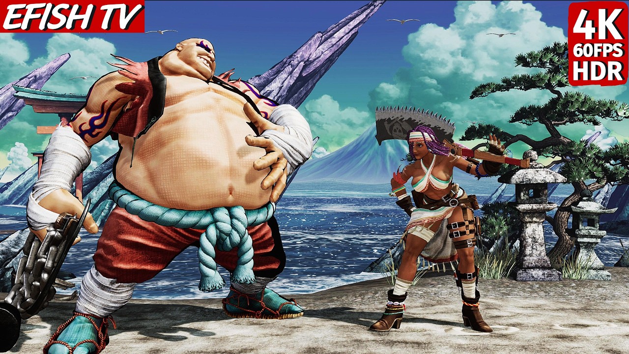 Earthquake vs Darli Dagger (Hardest AI) - Samurai Shodown