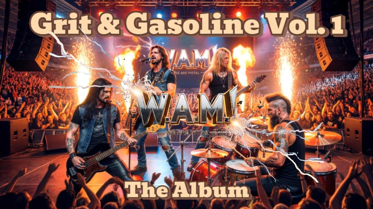 W.A.M.! – GRIT & GASOLINE Vol. 1 | Full Album | Southern Heavy Rock