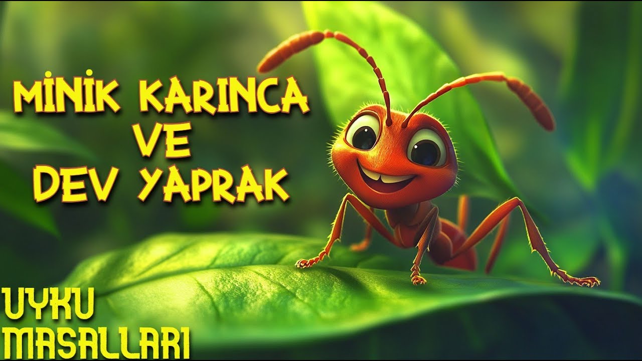 Uyku Masalları - Minik Karınca ve Dev Yaprak