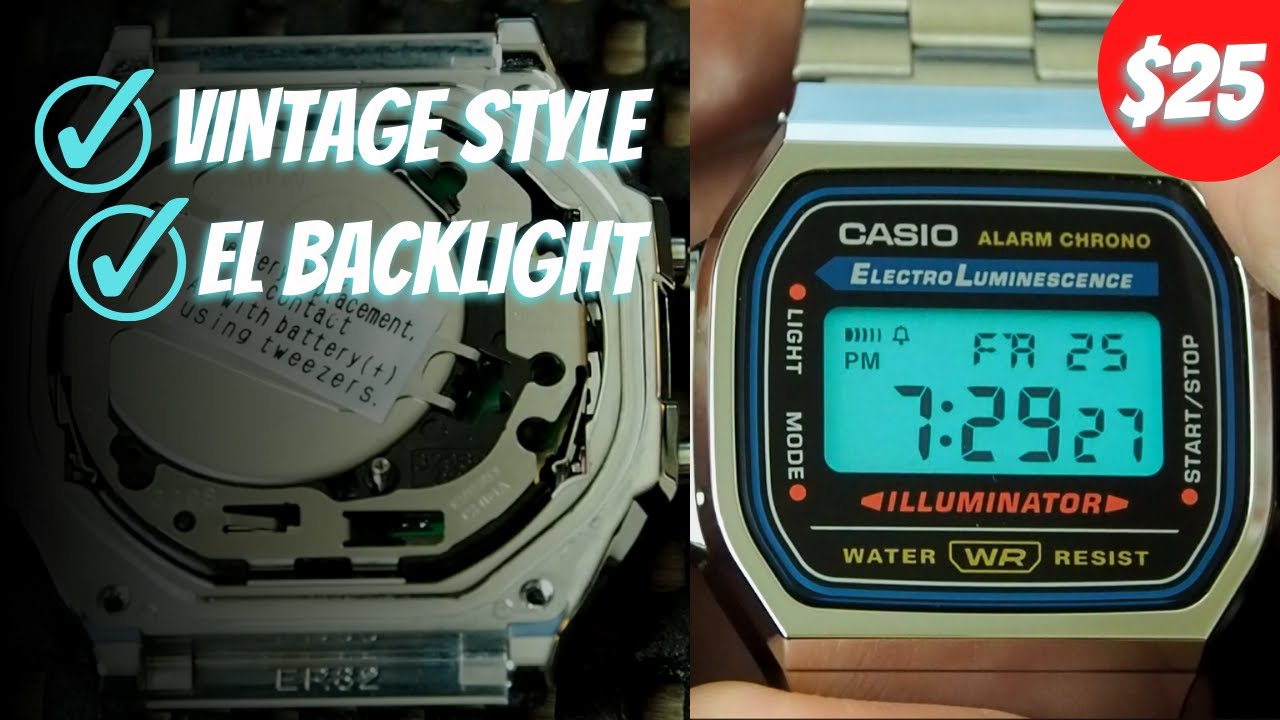 Обзор Casio A-168: часы, которые вам понравятся. A-168W / A168